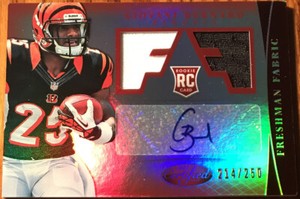 2013 Certified Mirror Red Rookie Jersey Autograph Giovani Bernard #312