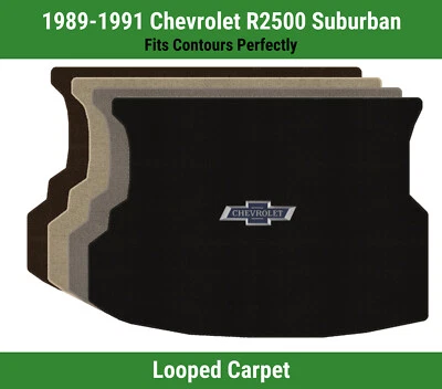 Alfombrilla de carga Lloyd Classic Loop para Chevy R2500 Suburban 89-91 con pajarita Centennial Foto 1 de 4