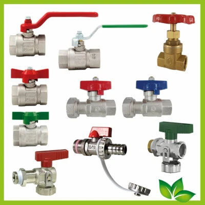 Kugelhahn Wasserhahn Absperrhahn Schrägsitzventil KFE Kugelhahn - Bild 1 von 2