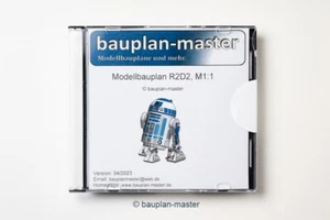 Plan de modélisme R2D2 (reproduction), M 1:1, modèle fonctionnel, compatible R.C. - Photo 1 sur 19