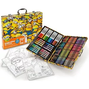 Crayola Despicable Me Coloring Art Case Minions 110 Piece Set With Case - Picture 1 of 5