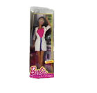 2014 Mattel: Scientist Barbie Doll New IN BOX SMALL HOLE ON SHIRT SEE PICTURE.