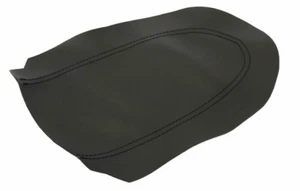 Fits 08-13 Nissan 370Z Black Real Leather Center Console Armrest Cover - Bild 1 von 3