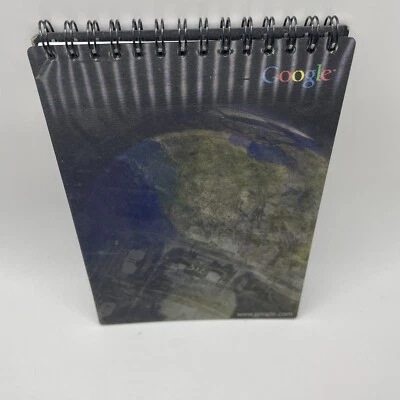 RARE Google Earth Lenticular Notebook Collectible - Image 1 of 4