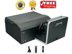 Smart UF75 Projektor DLP Ultra Kurzdistanz 2500 Ansi 3D HD HDMI W / Paket - Bild 1 von 8