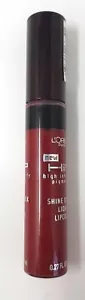 (2) DOS - L'Oreal HiP Shine Struck Líquido Lipcolor 360 Turbulento 0,27 oz Nuevo Sin Caja - Imagen 1 de 1