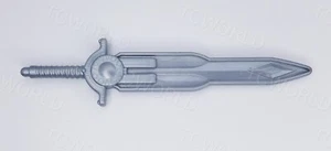 Power Rangers Time Force 10" Time Force Megazord's "Sword" - Picture 1 of 2