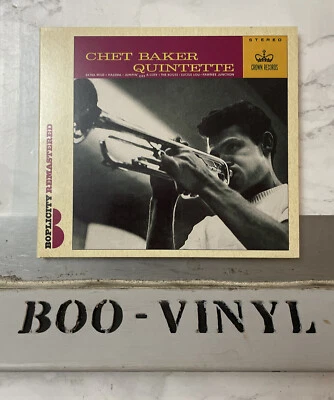 The Chet Baker Quintet - Chet Baker Quintette Jazz / Hard Bop CD Album NM / NM - Image 1 of 2