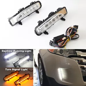 Luz diurna LED para Ford Edge SUV lámpara antiniebla DRL 2011 2012 2013 2014 señal de giro - Imagen 1 de 12