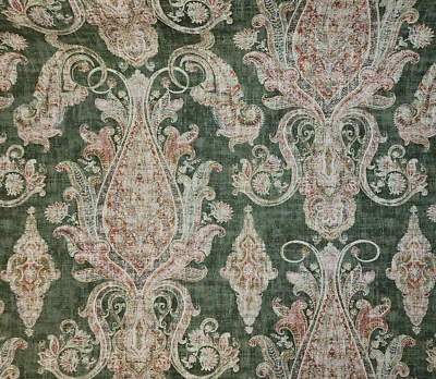 Fair Trade in Bonsai BTY 54" Wide P Kaufmann 89% Cotton 11% Rayon Green - Image 1 of 2