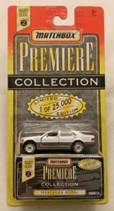 MATCHBOX / Mercedes 600 SL / Weiß-Grau / Premiere Collection / Oldtimer 1995 / H T F - Bild 1 von 12