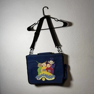 Impresionante Bolso Mensajero Personaje Teletubbies Vintage Años 90 1998 15-1/2 x 12-1/2" - Imagen 1 de 3