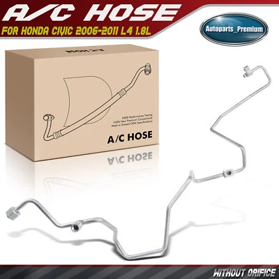 A/C Refrigerant Liquid Line Assembly W/o Orifice Tube for Honda Civic 2006-2011 - Image 1 of 4