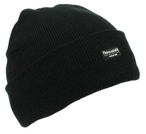 Cappello caldo invernale da uomo morbido lana sottile isolato lavorato a maglia esterno caldo invernale - Foto 1 di 3