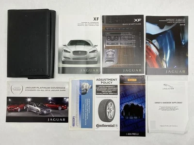 Manual del propietario 2012 Jaguar XF JJM 18 02 40 122 81081 Foto 1 de 4