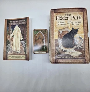 Hidden Path 40 Card Tarot Deck & Book Stephanie Taylor Raven Grimassi - Picture 1 of 12