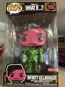 Funko Pop! #1058 Marvel Infinity KillMonger 10" Zoll Zielscheibe exklusiv Schwarzlicht - Bild 1 von 2