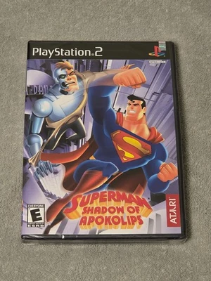 Superman: Shadow Of Apokolips (PlayStation 2, 2002) Brand New Factory Sealed! - Image 1 of 4