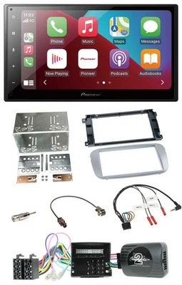 Pioneer USB Lenkrad DAB 2DIN Bluetooth Autoradio für Ford Galaxy C-Max Focus sil - Bild 1 von 4