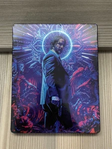 John Wick Chapters 1-3 4K Blu-ray Steelbook Limited Edition BACK HAS A DENT - Picture 1 of 6