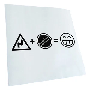 Autoaufkleber Kurven Freak No Limit Speed Junkie Selbstklebend Fahrrad LKW - Bild 1 von 182