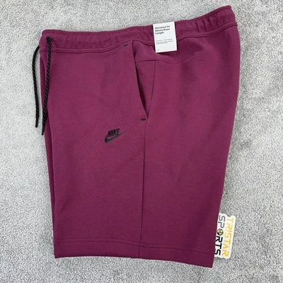 Pantalones Cortos Nike Tech Polar Para Hombre Grandes Palisandro Ajuste Estándar Por encima de la Rodilla CU4503-653 Foto 1 de 4