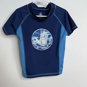 Body Glove Boys Swim Shirt Size 6 Blue & Silver - Picture 1 of 15