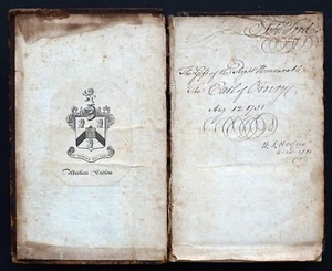 1751 LETTERS OF PLINY THE YOUNGER Antique Book GIFT OF JOHN BOYLE / EARL ORRERY - Picture 1 of 12