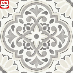 Peel & Stick Vinyl Floor Tiles Waterproof Easy Install Durable 10 Pack Square US - Picture 1 of 5