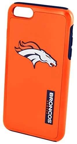 FOCO NFL Denver Broncos Dual Hybrid Case for iPhone 8+, 7+, 6S+, 6+ (5.5") - Image 1 of 1