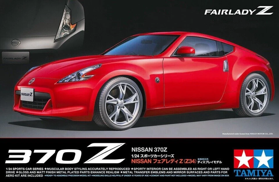 Tamiya 24315 1/24 Scale Model Sport Car Kit Nissan Fairlady Z 370Z Z34 - Image 1 of 1