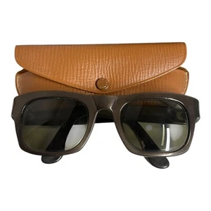 B&L 1960'S VINTAGE RAY BAN PLAINSMAN MID CENTURY GREY LENS USA SUNGLASSES RARE - Picture 1 of 15