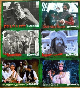 HAMMER SERIES 2 - SEVENTIES SHOCKERS CHASE CARD SET: BEYOND HORROR - ALL 6 CARDS - Picture 1 of 1