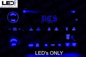 Ice Blue Radio DiY Led Upgrade Kit GM Trucks and SuV's - Bild 1 von 24