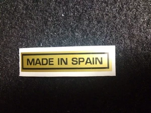 Calcomanía de tanque Montesa Cota "MADE IN SPAIN"" Montesa Cota 247 Montesa Cappra - Imagen 1 de 1