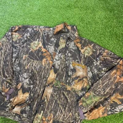 Scentlok Dakota Camo Button Front Long Sleeve Hunting Shirt Mens Size X-LARGE  - Image 1 of 4
