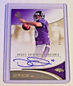 SP 2006 auténtico autógrafo de novato dorado Drew Olson/25 Ravens UCLA Panthers - Imagen 1 de 1