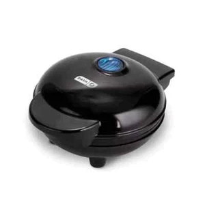 Brand New Sealed DASH Mini Maker Waffle Black 4" Cooking Surface - Picture 1 of 2
