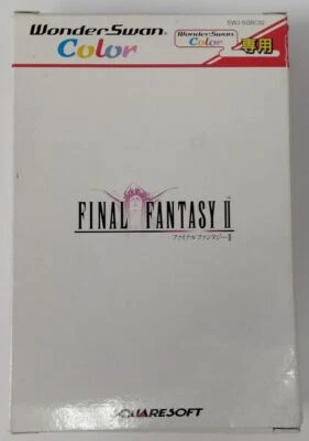 Bandai WonderSwan Color Final Fantasy Ⅱ 2 Japan w/ Box and Manual 2602 SP - Image 1 of 4