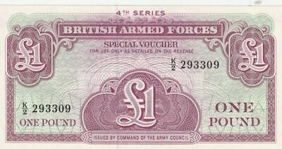 Great Britain 1962 1 Pound Uncirculated Banknote Pick M36a Bargain Bin - Image 1 of 2