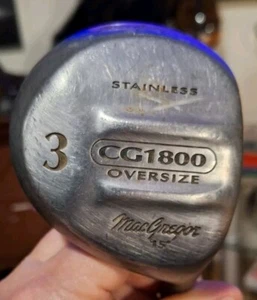 MacGregor CG1800 Oversize 3 Wood 15°, R/H Men's, Firm Flex Graphite Shaft, 43" - Picture 1 of 24