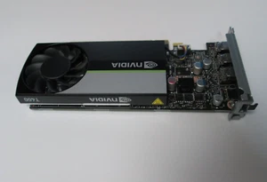 HP Nvidia T400 4GB GDDR6 Graphics Video Card 2 x MINI DP + Adapters - Picture 1 of 4
