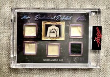 MUHAMMAD ALI 2021 LEAF ART OF SPORT ENSHRINED EXHIBIT RELIC /4 EE-22