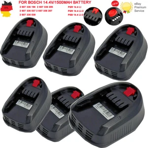 1500mAh 14.4V para Bosch Herramienta Batería 2607336037 2 607 336 194 PSR PSB 14.4 LI-2 - Imagen 1 de 12