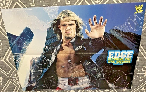 WWE Edge MATRIX Single Sided 16" x 21" Wrestling Poster WWF Cover