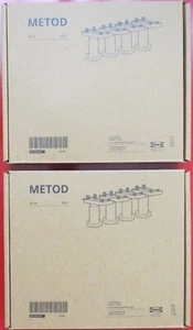 IKEA Metod Füße / Beine 8 Stück Kunststoff Schwarz - NEU OVP - Bild 1 von 1