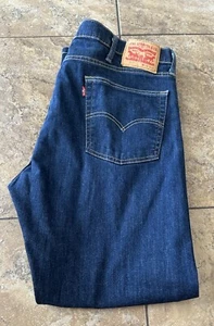 Levi’s 513 Jeans Herren Blau Denim Straight Leg Stretch Gr. 38x32 Fit 38X29 - Bild 1 von 7