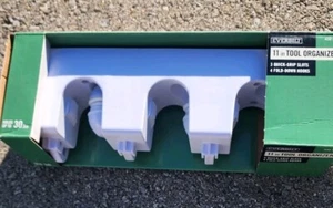 11 in. Plastic Wall Mount Tool Bar Organizer - Picture 1 of 4