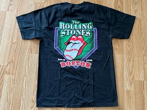 Rolling Stones Fenway Park 21. August 2005 Vintage nie getragen Original Shirt M - Bild 1 von 2