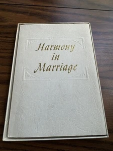 Harmony in Marriage by Leland Foster Wood Boxed Vintage - Bild 1 von 4